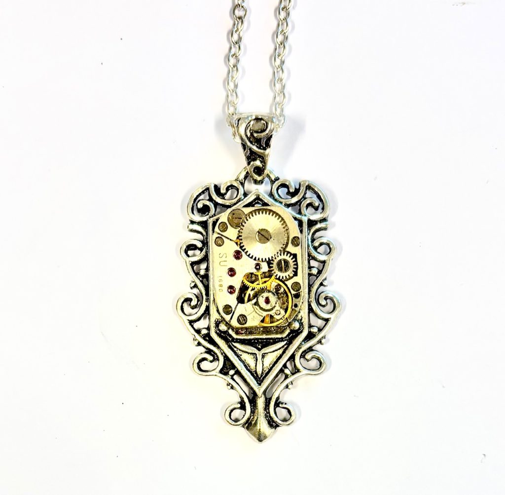 Steampunk ketting 177 -SUPERSALE