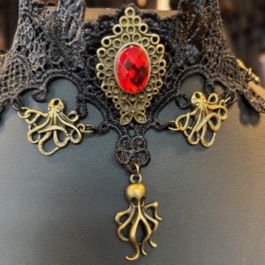 Steampunk choker 18