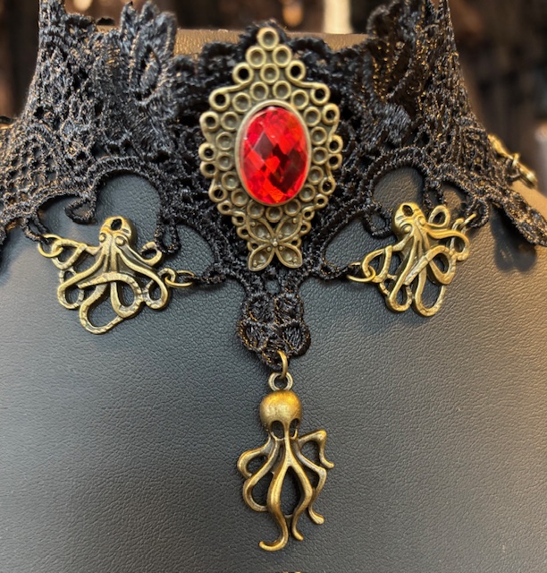 Steampunk choker 18