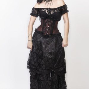 Steampunk dames rok Mona