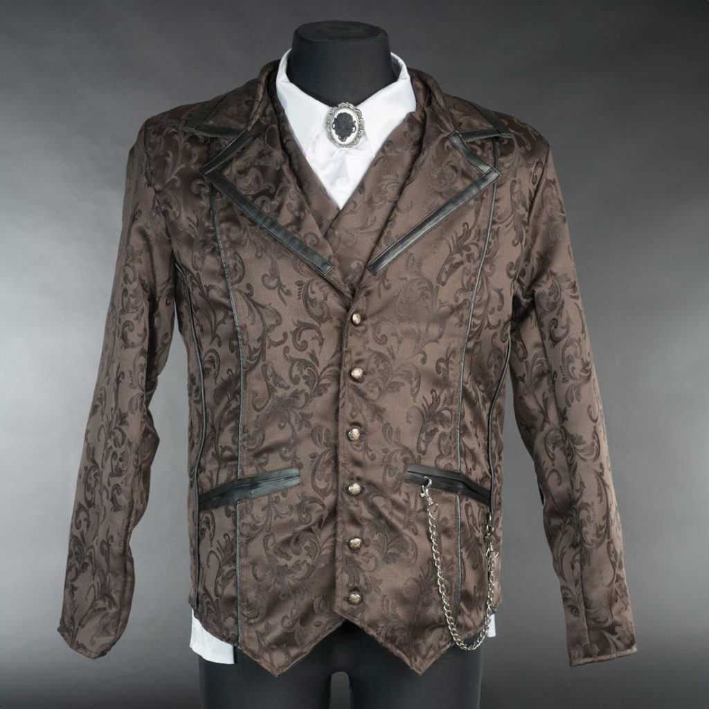 Steampunk heren jas Michael – valt superklein!!! Groter bestellen!